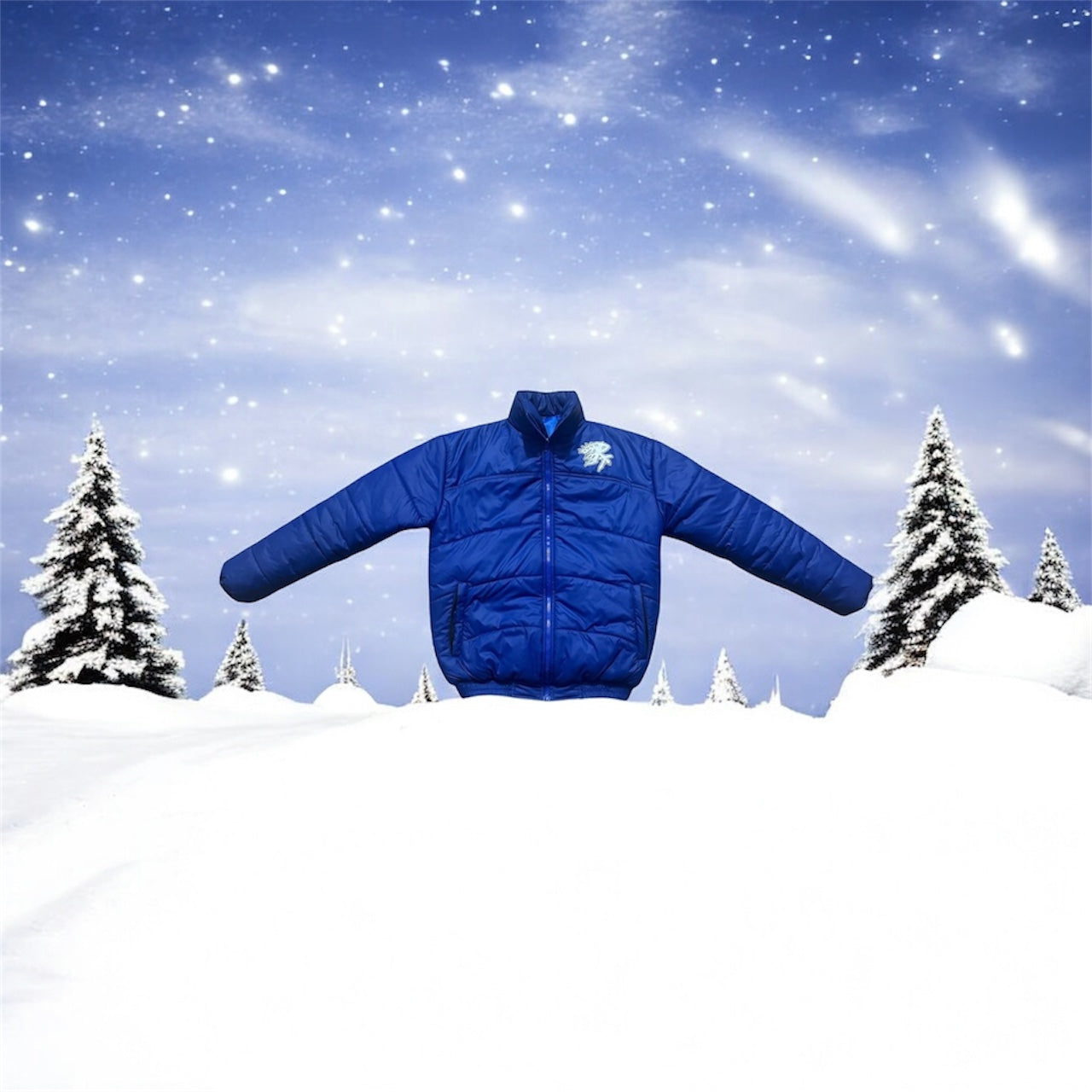 Royal Blue Puffer